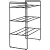 Nežinomas Shoe rack. juodas. 25 cm x 49.5 cm x 60 cm