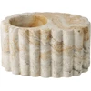 House Nordic Arbatinės žvakutės laikiklis, 10.5x6 cm, ruda, smėlio, cementas
