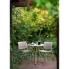 House Nordic Bistro stalas Barletta 70x70x73,5 cm pilkšvai rudas