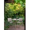House Nordic Bistro stalas Barletta 70x70x73,5 cm pilkšvai rudas