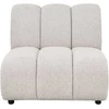 Sofa House Nordic Centrinis modulis, 95x85x77 cm, natūralios spalvos, masyvi mediena