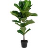 House Nordic Dirbtinis augalas, Smėlio figmedis, A: 100 cm, Žalias