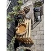 House Nordic Dubuo, Rio dubuo iš tikmedžio, Ø30x10 cm, Natūralus