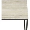 House Nordic Kavos staliukas 90x60x45 cm juodas smėlio plieno