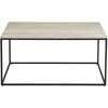 House Nordic Kavos staliukas 90x60x45 cm juodas smėlio plieno