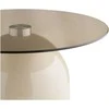 House Nordic Kavos staliukas Ravello 70x70x33 cm smėlio spalvos