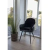 House Nordic Dirbtinė oda, Lambskin, juoda