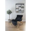 House Nordic Dirbtinė oda, Lambskin, juoda