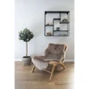 House Nordic Dirbtinė oda, Lambskin, šviesiai ruda