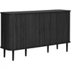 House Nordic Skrynia, Nikko, juoda, MDF plokštė