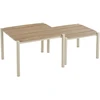 House Nordic Lauko baldų komplektas Abela 143x76x69 cm smėlio