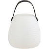 House Nordic LED lempa, 13x13x12 cm, balta, įkraunama