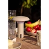 House Nordic LED lempa, 18x18x21.5 cm, smėlio spalvos, įkraunama
