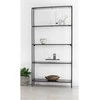 House Nordic Lentyna, 80x36x170 cm, Juoda, Metalas