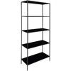 House Nordic Lentyna, 80x36x170 cm, Juoda, Metalas