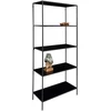 House Nordic Lentyna, 80x36x170 cm, Juoda, Metalas