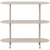 House Nordic Lentyna Rieti 31x90x81 cm smėlio spalvos metalas