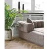 House Nordic Namo „Nordic Lounge“ sofa „Aurora“, 104x293x68 cm, ruda