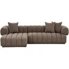 House Nordic Namo „Nordic Lounge“ sofa „Aurora“, 104x293x68 cm, ruda