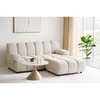 House Nordic Modulinė sofa, 190x95x77 cm, smėlio