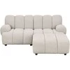 House Nordic Modulinė sofa, 190x95x77 cm, smėlio