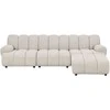 House Nordic Modulinė sofa Taza 275x95x77 cm smėlio