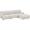 House Nordic Modulinė sofa Taza 275x95x77 cm smėlio