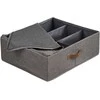 House Nordic Organizatorius, 56x47x18 cm, Pilka, Tekstilė