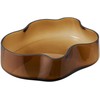 House Nordic Padėklas, 29.5x24x7 cm, rudas, stiklas