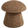 House Nordic Pufas 45x45 cm Ruda Dirbtinis Kailis