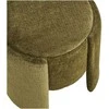 House Nordic Pufas Walsdorf 42x43.5 cm žalias audinys