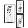 Nuotraukų rėmelis House Nordic Rėmelių komplektas, 30x21x1.5 cm, juoda, MDF