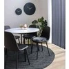 House Nordic Sėdynė, avinžirnio oda, Ø35 cm, Pilka