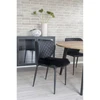 House Nordic Dirbtinė oda, Lambskin, juoda