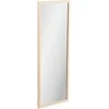 House Nordic Sieninis veidrodis 45x110 cm natūrali mediena