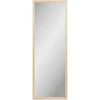 House Nordic Sieninis veidrodis 45x110 cm natūrali mediena