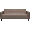 House Nordic Sofa-lova Milton ruda su daiktadėže