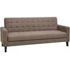 House Nordic Sofa-lova Milton ruda su daiktadėže