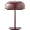House Nordic Stalinė lempa, 16x16x23 cm, bordo, metalas