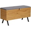 House Nordic Suoliukas, 92x33x48 cm, Natūralus, Su laikymo vieta