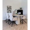 House Nordic Valgomojo kėdė, Cordoba, šviesiai pilka