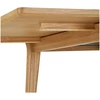 House Nordic Valgomasis stalas 100x240x75 cm natūralaus ąžuolo faneruotė