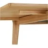 House Nordic Valgomasis stalas 100x240x75 cm natūralaus ąžuolo faneruotė