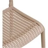 House Nordic Valgomojo kėdė 56x49x81 cm taupe polipropilenas