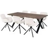 House Nordic Valgomojo komplektas, Toulon ir Amorim, Juodas.