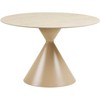 House Nordic Valgomojo stalas 120x120x76 cm smėlio