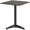 House Nordic Valgomojo stalas 60x60x73 cm pilkas bistro stalas aliuminis