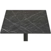 House Nordic Valgomojo stalas 60x60x73 cm pilkas bistro stalas aliuminis