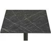 House Nordic Valgomojo stalas 60x60x73 cm pilkas bistro stalas aliuminis