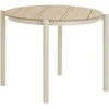House Nordic Valgomojo stalas 90x90x74 cm smėlio